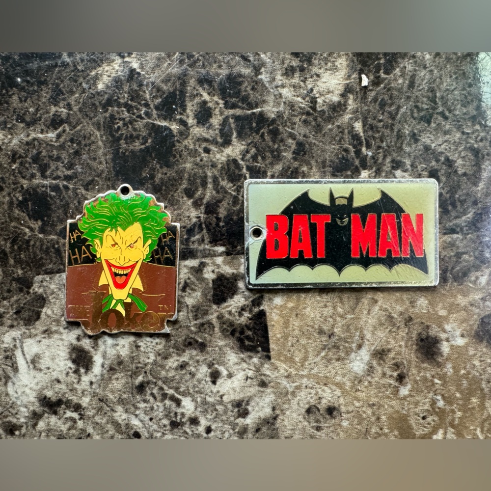 Batman & Joker keychains